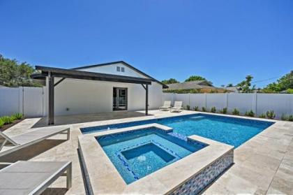 Chic Beach Home with Heated Pool 1 Mi to Ocean!