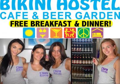 Bikini Hostel Cafe & Beer Garden in Miami Beach