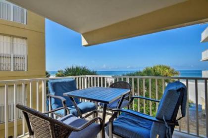 Indian Shores Condo with Balcony and Pool on the Beach!