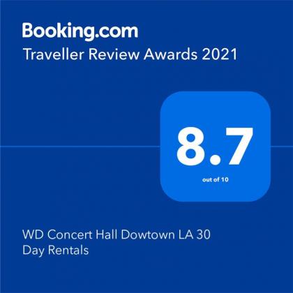 WD Concert Hall Dowtown LA 30 Day Rentals