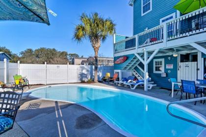 Sleek Surfside Home with Private Pool and Beach Access in Myrtle Beach